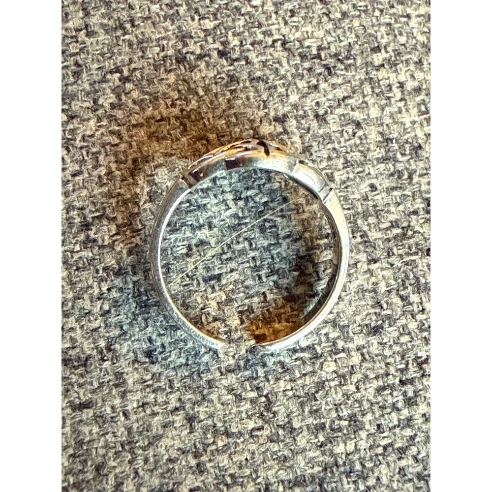 925‎ Sterling Silver Celtic Openwork Knot Toe Ring | Adjustable Irish